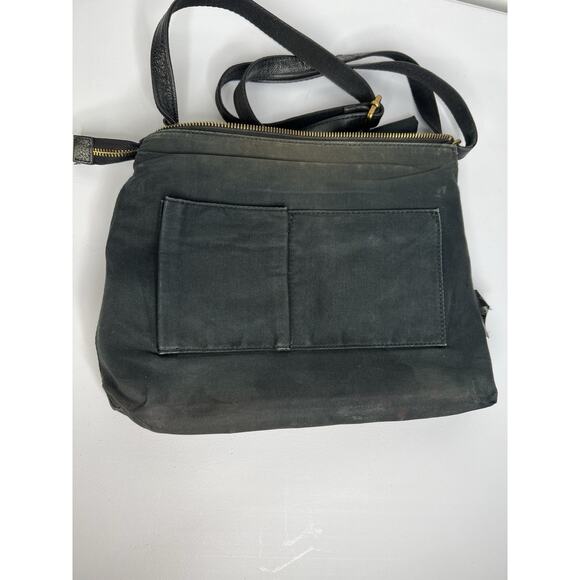 Fossil Kinley Crossbody Black Pebbled Leather Purse - Picture 15 of 16